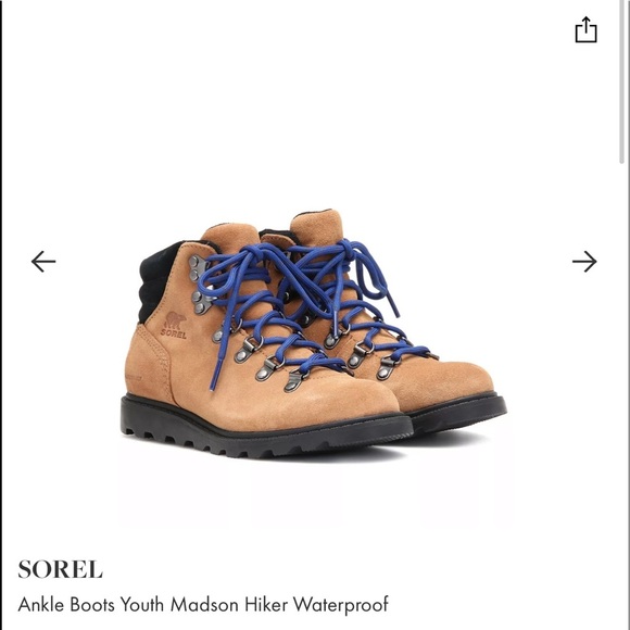 Sorel Masson Hiker Boots - Picture 1 of 8